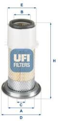 UFI Filtru aer UFI 27. D01.00 (27.D01.00) - fixbox