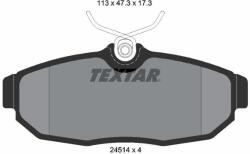 TEXTAR Set placute frana TEXTAR 2451401 (2451401)