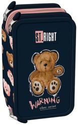 St. Majewski Penar echipat 3 fermoare, Majewski, Gama St. Right, Colectia Teddy Bear 2025, PC-05, 20x13x6 cm (5903235682841) Penar