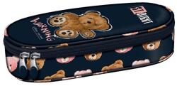 St. Majewski Penar borseta 1 compartiment, 1 extensie, oval, Majewski, Colectia Teddy Bear 2025, PC-01, 20.5x9.5x5 cm (5903235685415) Penar