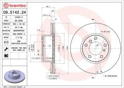 BREMBO Disc frana BREMBO 09.5142. 24 (09.5142.24)