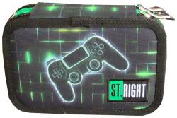 St. Majewski Penar echipat 3 fermoare, Majewski, Gama St. Right, Colectia Neon Pad 2025, PC-05, 20x13x6 cm (5903235681776) Penar