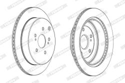 FERODO Disc frana FERODO DDF2072C (DDF2072C)