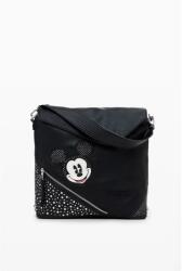Desigual női divat hátizsák / válltáska, Mickey Studstyle Jerseymax, fekete (24WAKP21 / 2000)