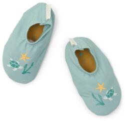 Little Dutch Papuci de inot cu protectie UV 50+ - Seashells Surf - Green - Little Dutch
