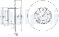 DELPHI Disc frana DELPHI BG2265 (BG2265) - fixbox