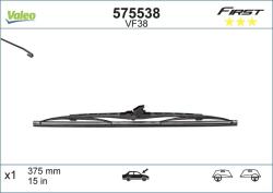 Valeo Lamela stergator VALEO 575538 (575538)