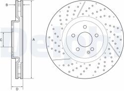 DELPHI Disc frana DELPHI BG9229C (BG9229C) - fixbox