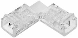 VIVALUX КОНЕКТОР ЗА LED ЛЕНТА COB VIVALUX CORNER ЪГЛОВ ТВЪРДА ВРЪЗКА 8мм 29x29x7мм 2бр (VIV004806)