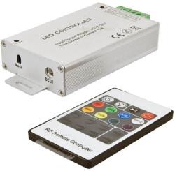 VIVALUX КОНТРОЛЕР ЗА LED ЛЕНТА RGB VIVALUX РАДИОЧЕСТОТЕН IP20 12V С ДИСТАНЦИОННО 85x52мм (VIV003631)