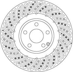 TRW Disc frana TRW DF6674S (DF6674S)