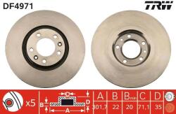 TRW Disc frana TRW DF4971 (DF4971) - fixbox