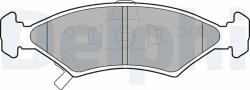 DELPHI Set placute frana DELPHI LP1630 (LP1630)