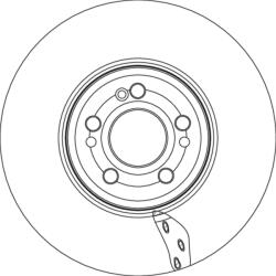 TRW Disc frana TRW DF6942S (DF6942S)