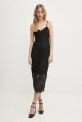 Blugirl Blumarine ruha fekete, midi, testhezálló, RA5200. J4895 - fekete 38