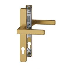 Hoppe Maner usa termopan, Hoppe Austin, 92 x 30 mm, aluminiu, culoare bronz F4