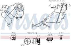 NISSENS Vas de expansiune, racire NISSENS 996204 (996204)