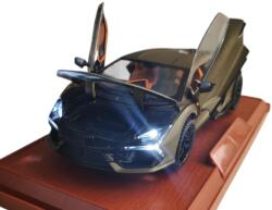 DIECAST Lamborghini Revuelto 2024 Green (Replica) cu sunete si led-uri scala 1/241/43 (37545)