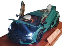 DIECAST Lamborghini Revuelto 2024 Turcoaz (Replica) cu sunete si led-uri scala 1/241/43 (37544)