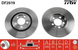TRW Disc frana TRW DF2619 (DF2619) - fixbox