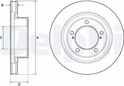 DELPHI Disc frana DELPHI BG9131 (BG9131) - fixbox