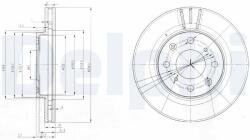 DELPHI Disc frana DELPHI BG3794 (BG3794) - fixbox
