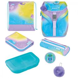 Herlitz Ученическа чанта-раница SoftLight Plus GREENLine Little Monster - Herlitz