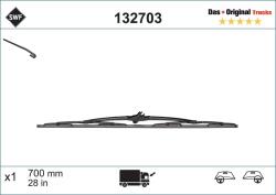 SWF Lamela stergator SWF 132703 (132703)