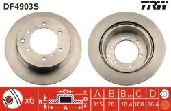 TRW Disc frana TRW DF4903S (DF4903S)