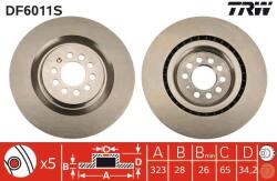 TRW Disc frana TRW DF6011S (DF6011S)