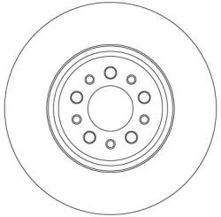 TRW Disc frana TRW DF3969S (DF3969S)