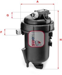 SOFIMA Filtru combustibil SOFIMA S 5179 GC (S 5179 GC)