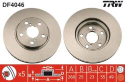 TRW Disc frana TRW DF4046 (DF4046) - fixbox
