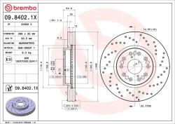 BREMBO Disc frana BREMBO 09.8402. 1X (09.8402.1X)