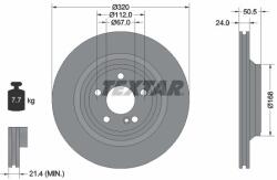 TEXTAR Disc frana TEXTAR 92317305 (92317305)