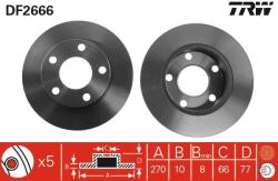 TRW Disc frana TRW DF2666 (DF2666) - fixbox
