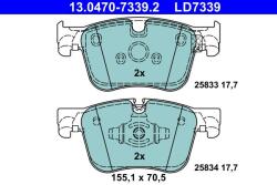 ATE Set placute frana ATE 13.0470-7339.2 (13.0470-7339.2)