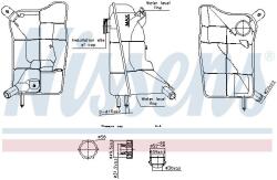 NISSENS Vas de expansiune, racire NISSENS 996304 (996304)