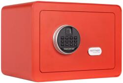 Rottner Seif mobila Vintage rosu inchidere biometrica (T06508)