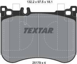 TEXTAR Set placute frana TEXTAR 2517901 (2517901) - fixbox