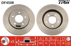 TRW Disc frana TRW DF4508 (DF4508) - fixbox