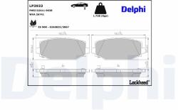 DELPHI Set placute frana DELPHI LP3933 (LP3933)