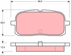 TRW Set placute frana TRW GDB3225 (GDB3225)