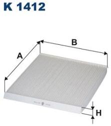 FILTRON Filtru, aer habitaclu FILTRON K 1412 - fixbox