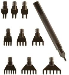 Hobby Tools Set perforare pielarie si marochinarie pentru cusaturi in pielarie (75296) Dalta