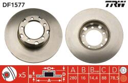 TRW Disc frana TRW DF1577 (DF1577) - fixbox