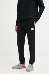 HUGO BOSS nadrág otthoni viseletre fekete, sima, 50524780 - fekete S