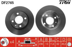 TRW Disc frana TRW DF2765 (DF2765) - fixbox