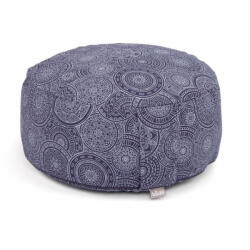Bodhi Yoga Bodhi Maharaja Rondo Meditation Pillow Mandala (albastru închis) 32 x 20 cm Umplere: Speltă