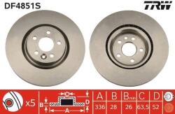 TRW Disc frana TRW DF4851S (DF4851S)